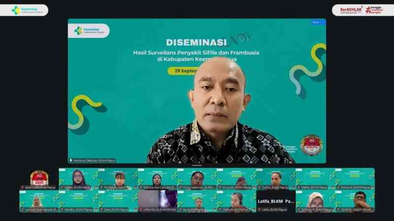 Diseminasi Hasil Surveilans Sifilis dan Frambusia di Kabupaten Keerom, Provinsi Papua